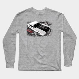 White 70 Buick GSX Long Sleeve T-Shirt